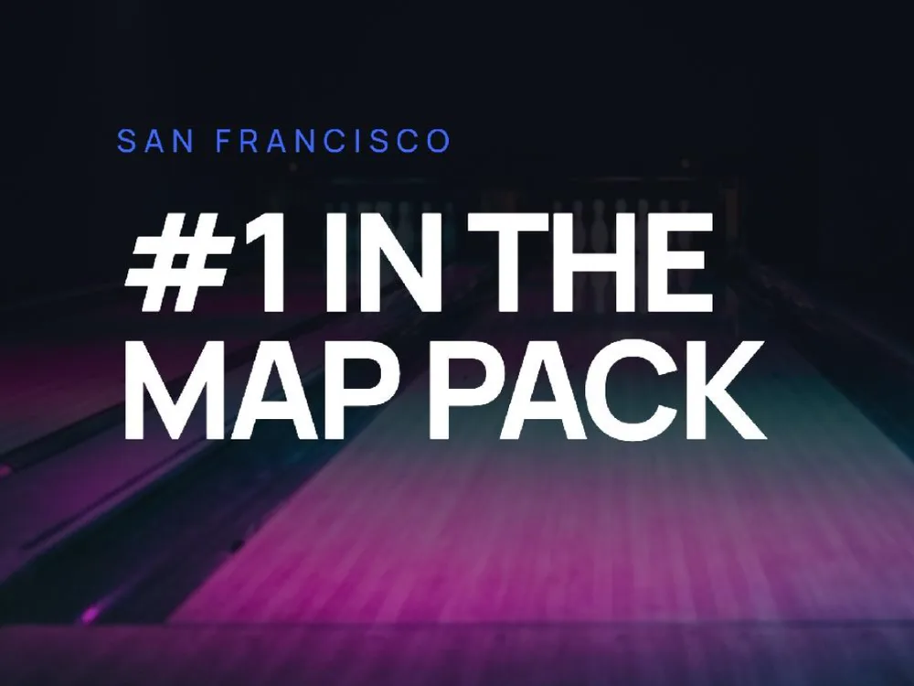 Cover slide: Local SEO — #1 Google Maps Pack | Bowling Venue San Francisco